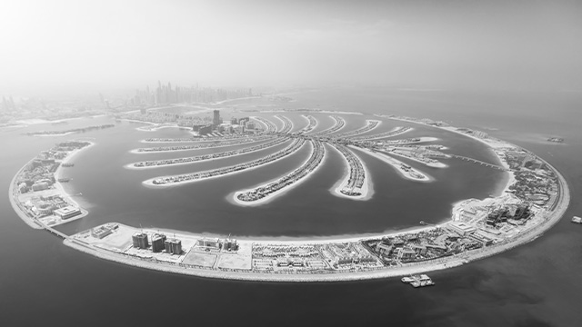 aerial photography Dubai
