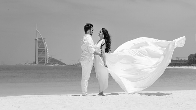 Bride photo posing in Dubai