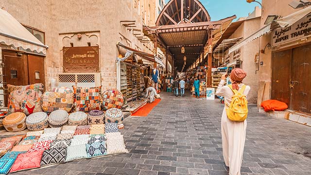 textile souk Dubai